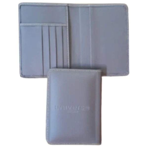 Funda p/ pasaporte en símil cuero con porta tarjetas - Imagen 7