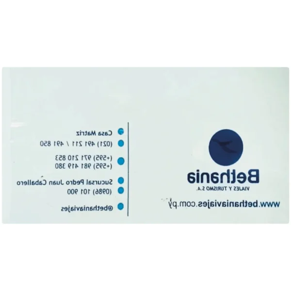 Sobre PVC cristal sin solapa - Imagen 2