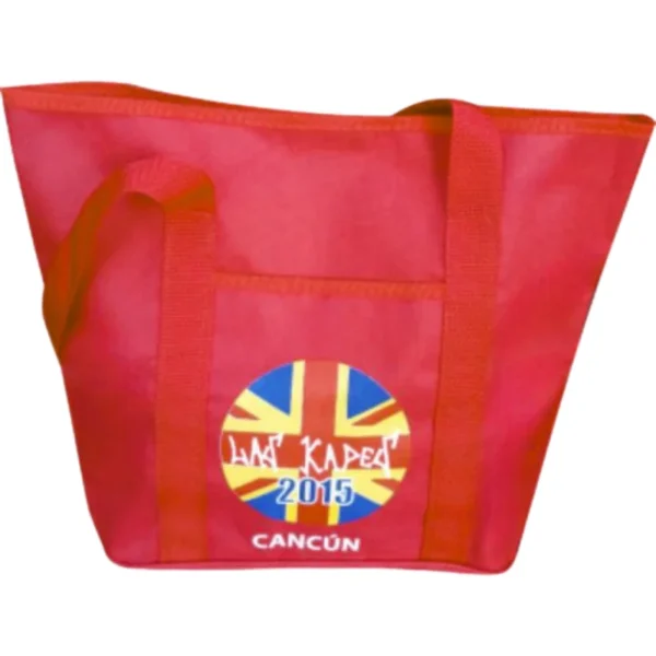 Bolso Playero en tela 600 con bolsillo en el frente - Imagen 2