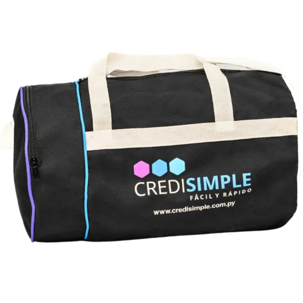 Bolso Tomy en tela 600 con bolsillo lateral