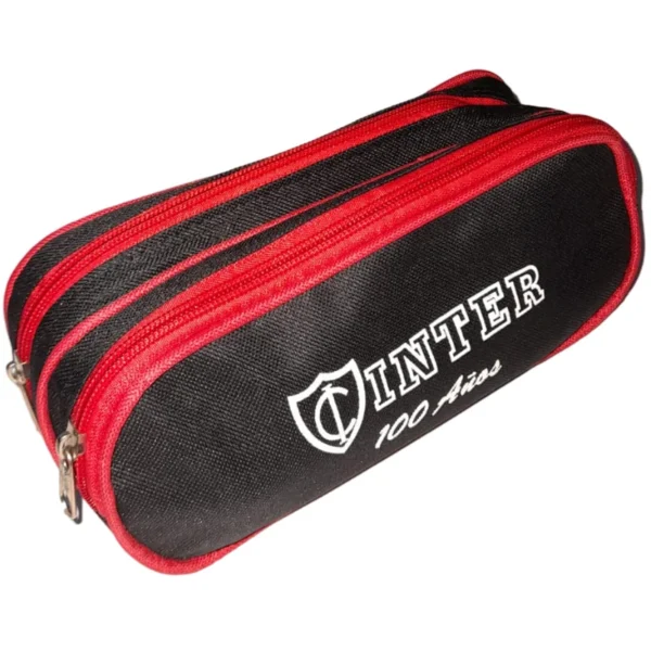 Cartuchera de tela 600 c/ Doble cierre