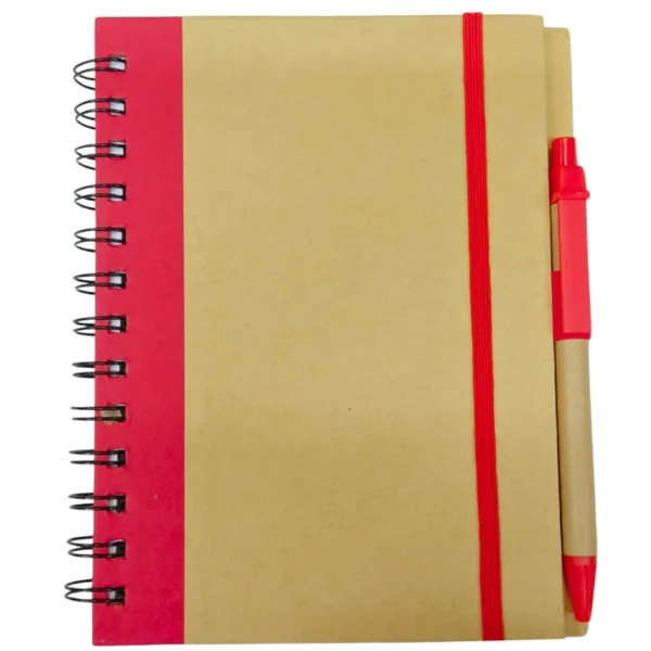 Cuaderno Ecológico y Bolígrafo