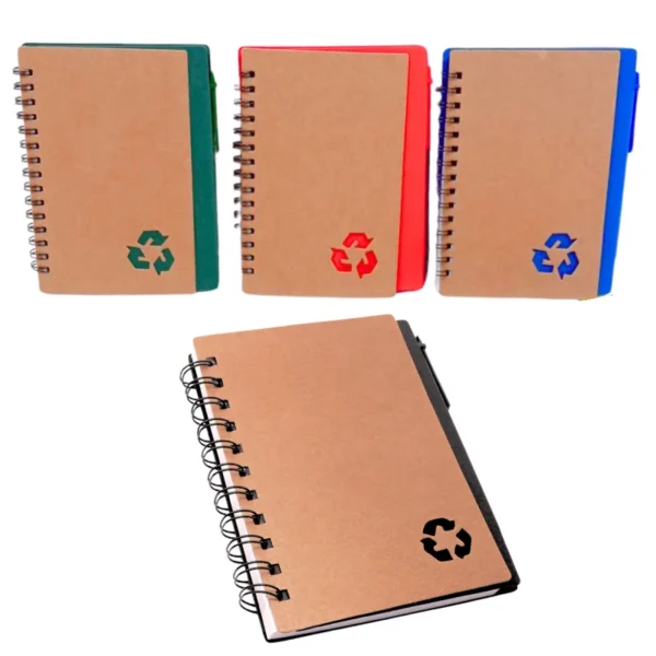 Cuaderno Ecológico, más Bolígrafo y Post-it - Imagen 2