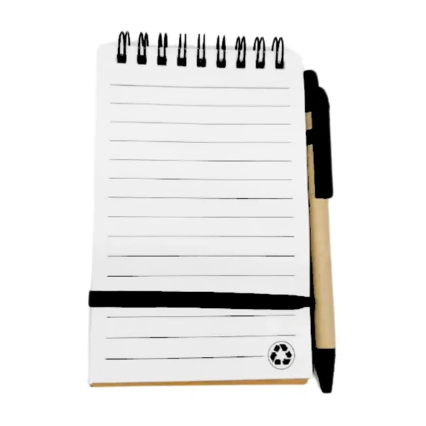 Cuaderno Ecológico y Bolígrafo