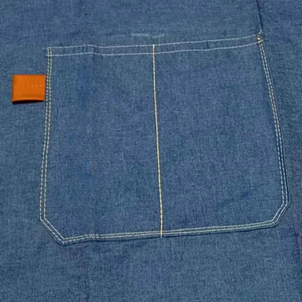 Delantal de jeans 100% algodón - Imagen 7